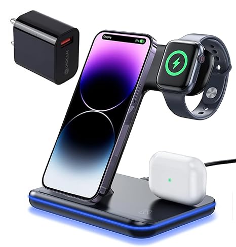 3-in_1 Wireless Charging Station