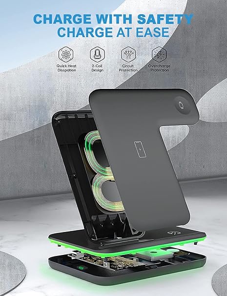 3-in_1 Wireless Charging Station
